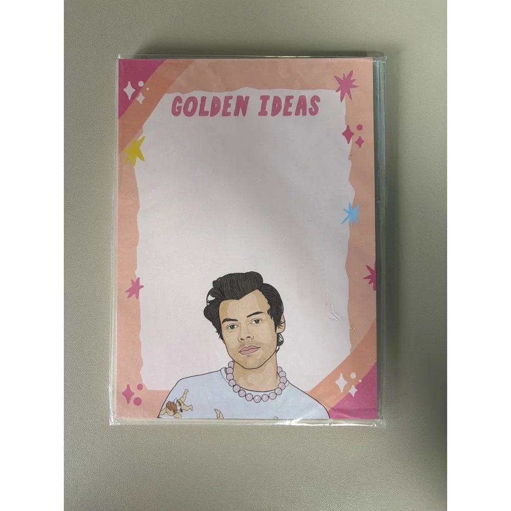 Harry Styles Golden Ideas Taylor Swift Anti-Hero Notepad 5x7 50 Sheets Franky Co